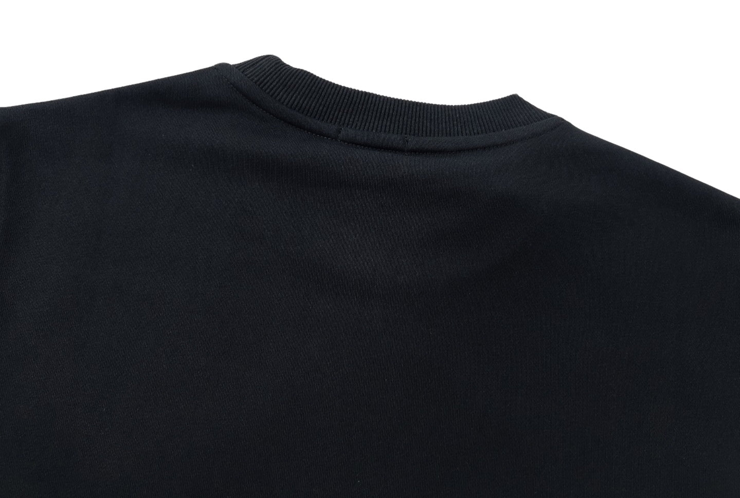 Moncler Black/White Cotton Sweatshirt