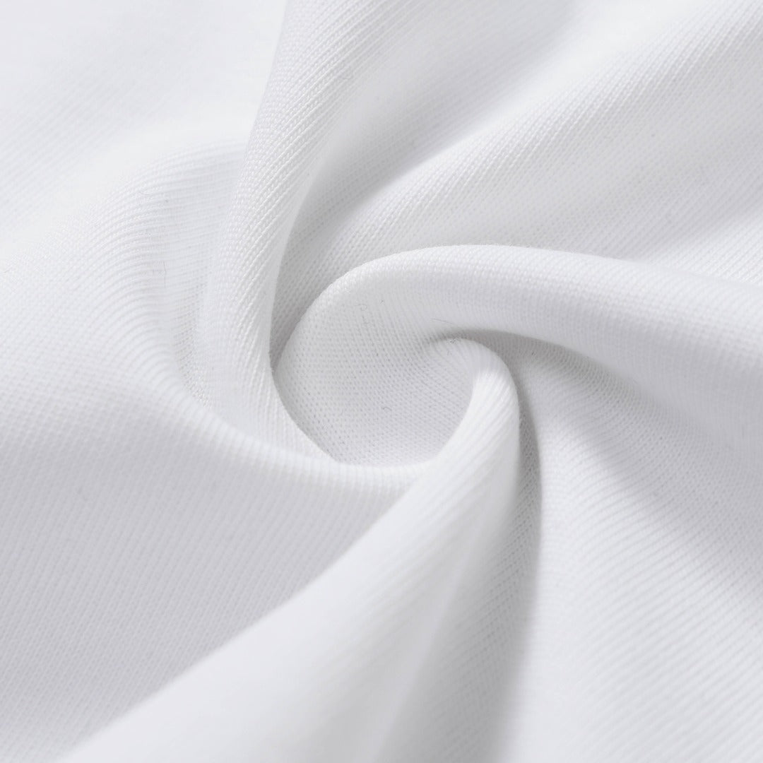 Moncler Black/White Cotton T-shirt