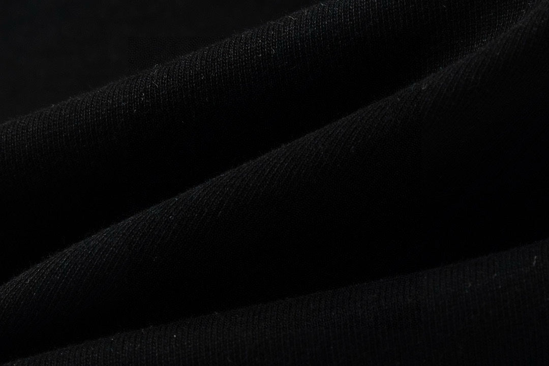 Moncler Black/White Cotton T-shirt