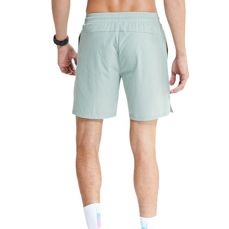 Quick-Drying Breathable Cooling Mid-thigh Shorts Black