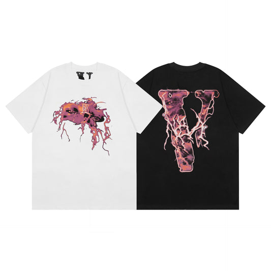 VLONE Black/White Cotton T-shirt