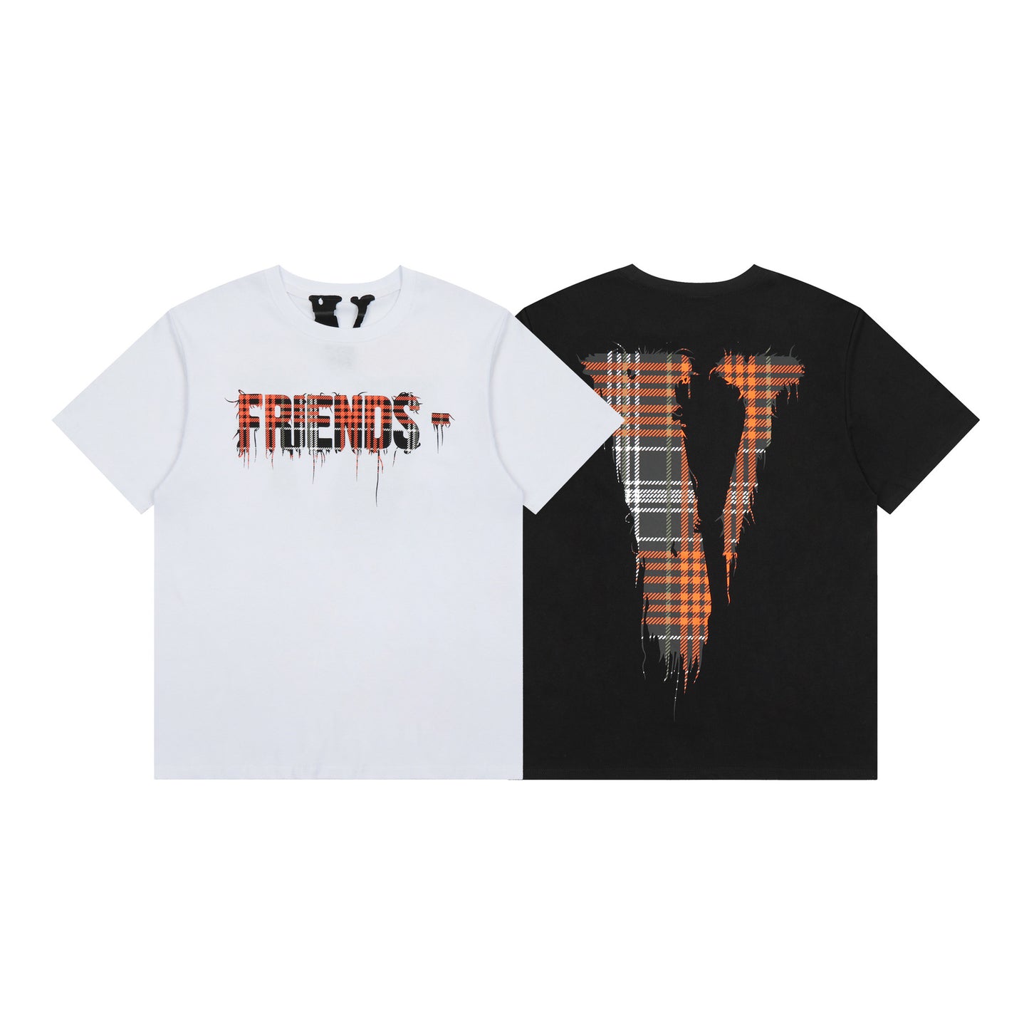VLONE Black/White Cotton T-shirt