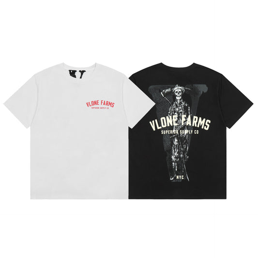 VLONE Black/White Cotton T-shirt