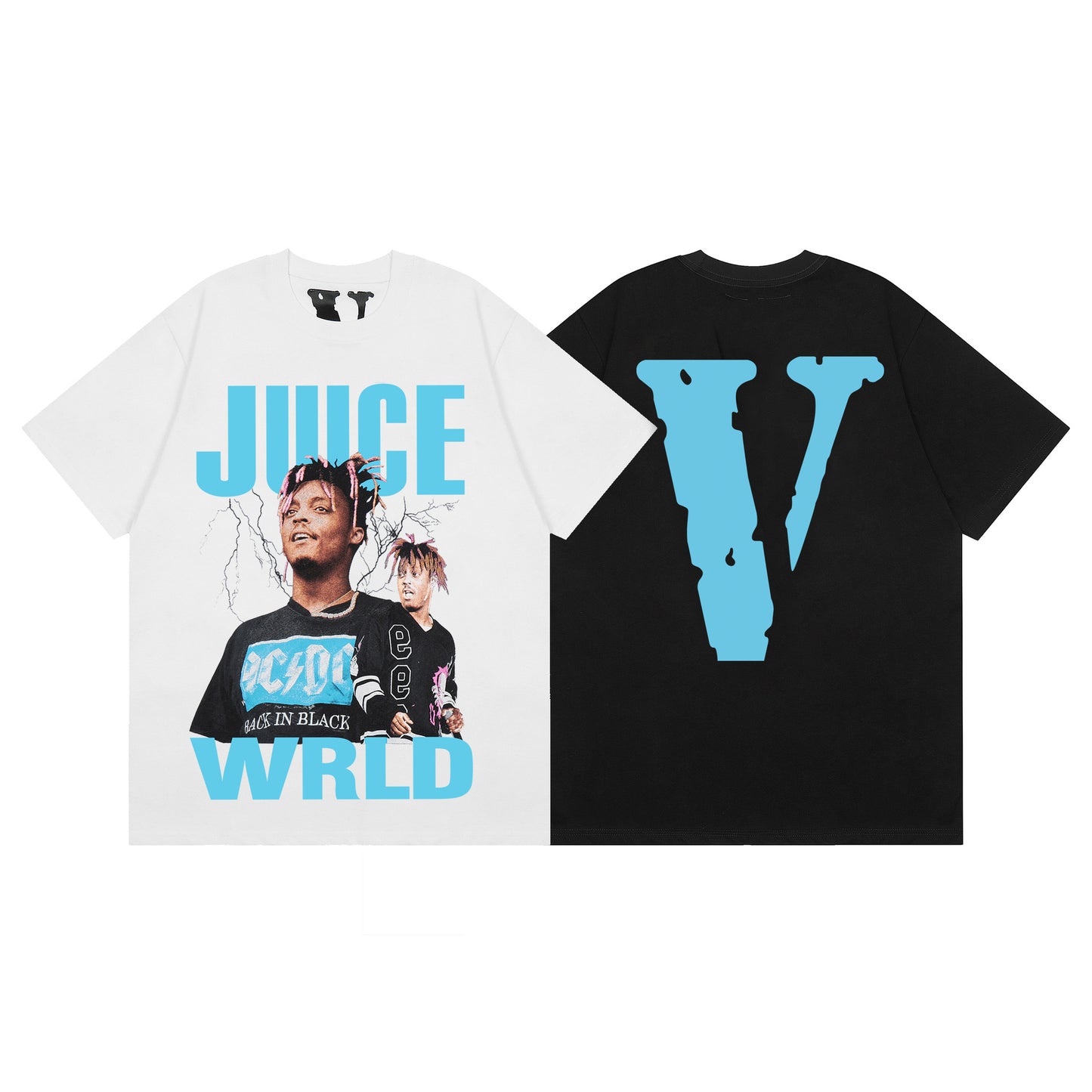VLONE Black/White Cotton T-shirt