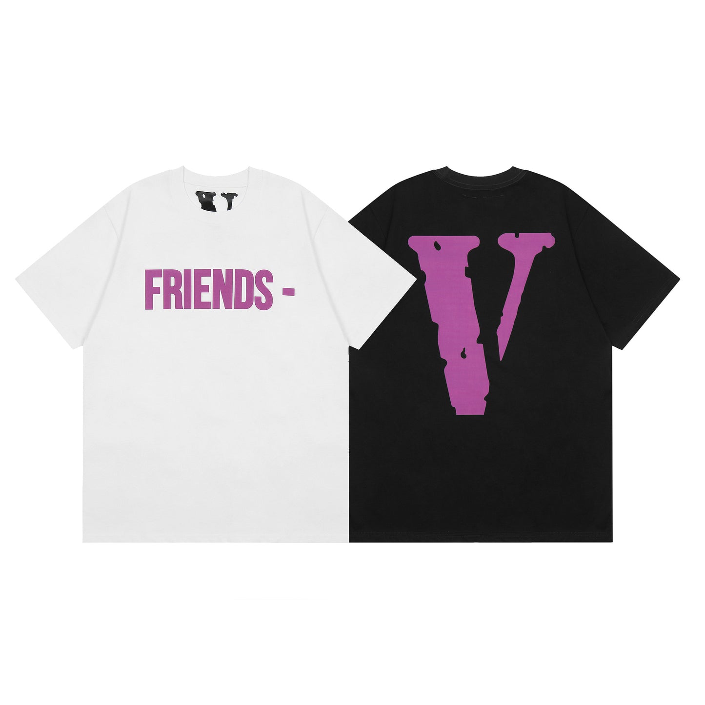 VLONE Black/White Cotton T-shirt