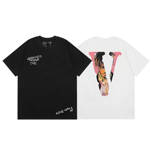VLONE Black/White Cotton T-shirt