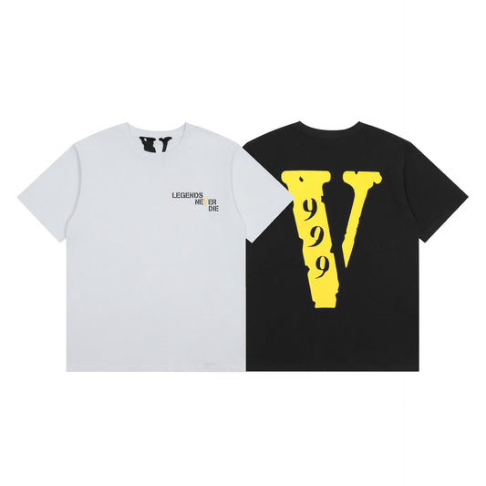 VLONE Black/White Cotton T-shirt