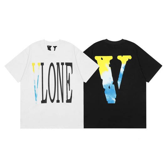 VLONE Black/White Cotton T-shirt