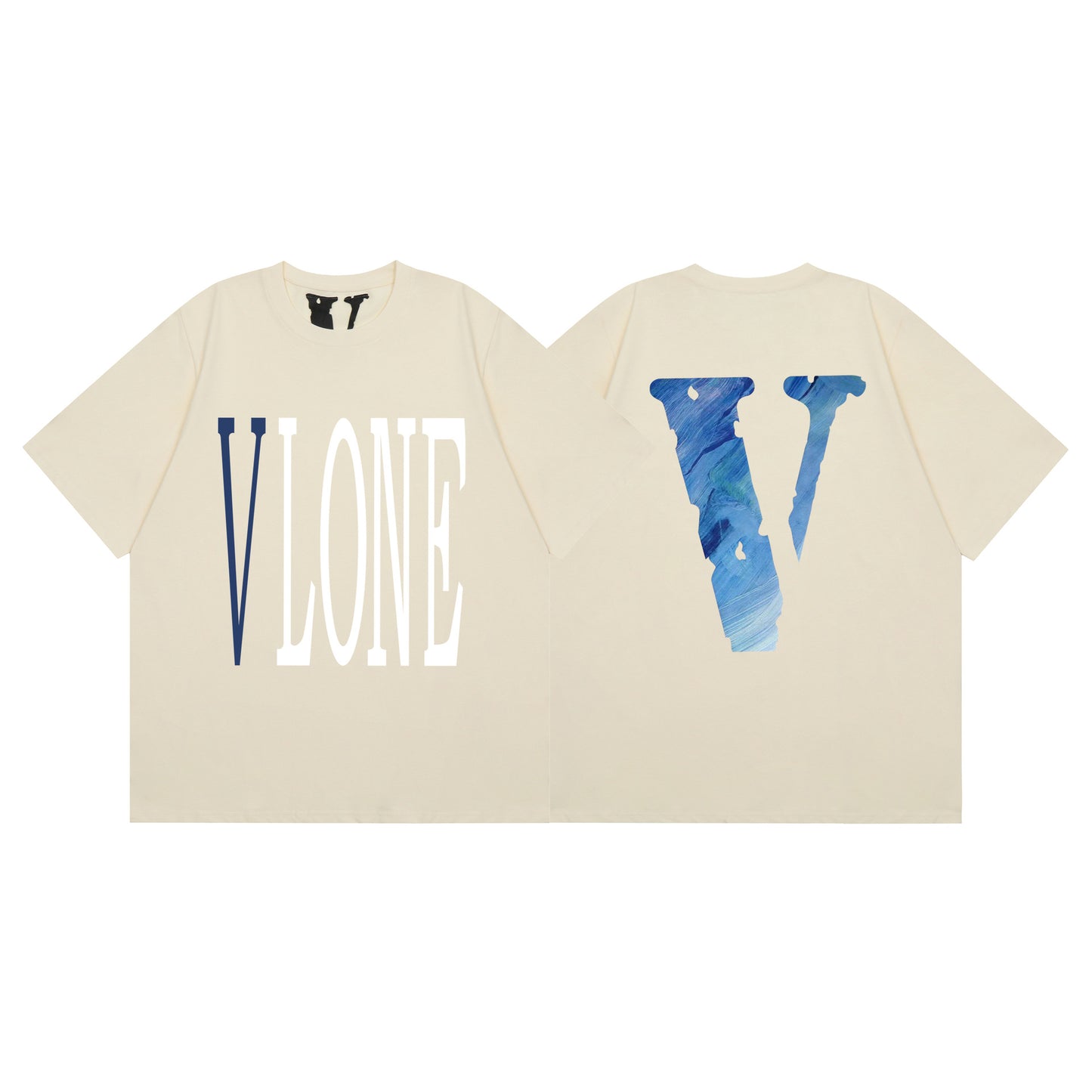 VLONE Beige Cotton T-shirt