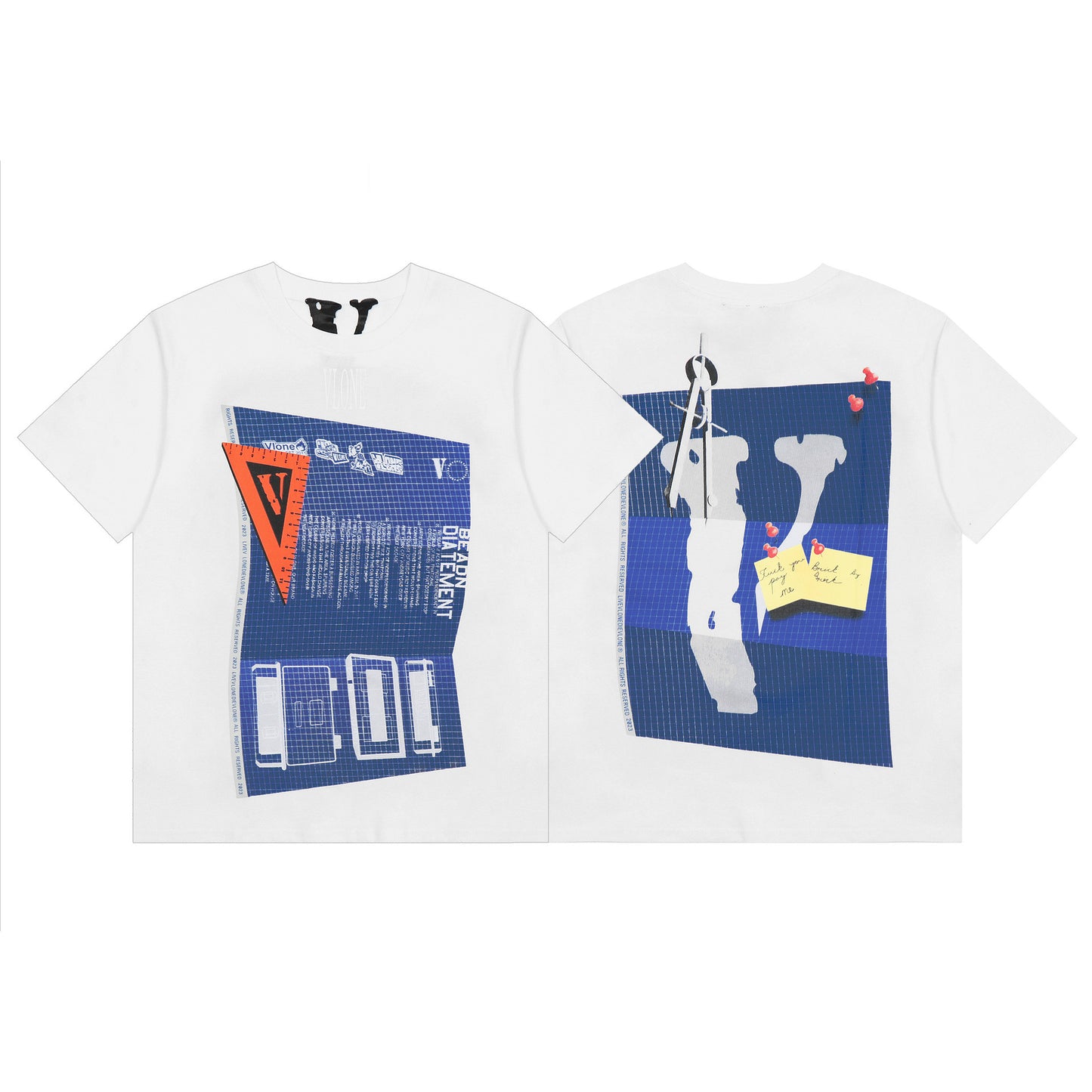 VLONE White Cotton T-shirt