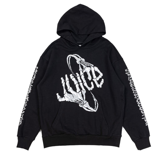 VLONE Black/White Cotton Hoodie