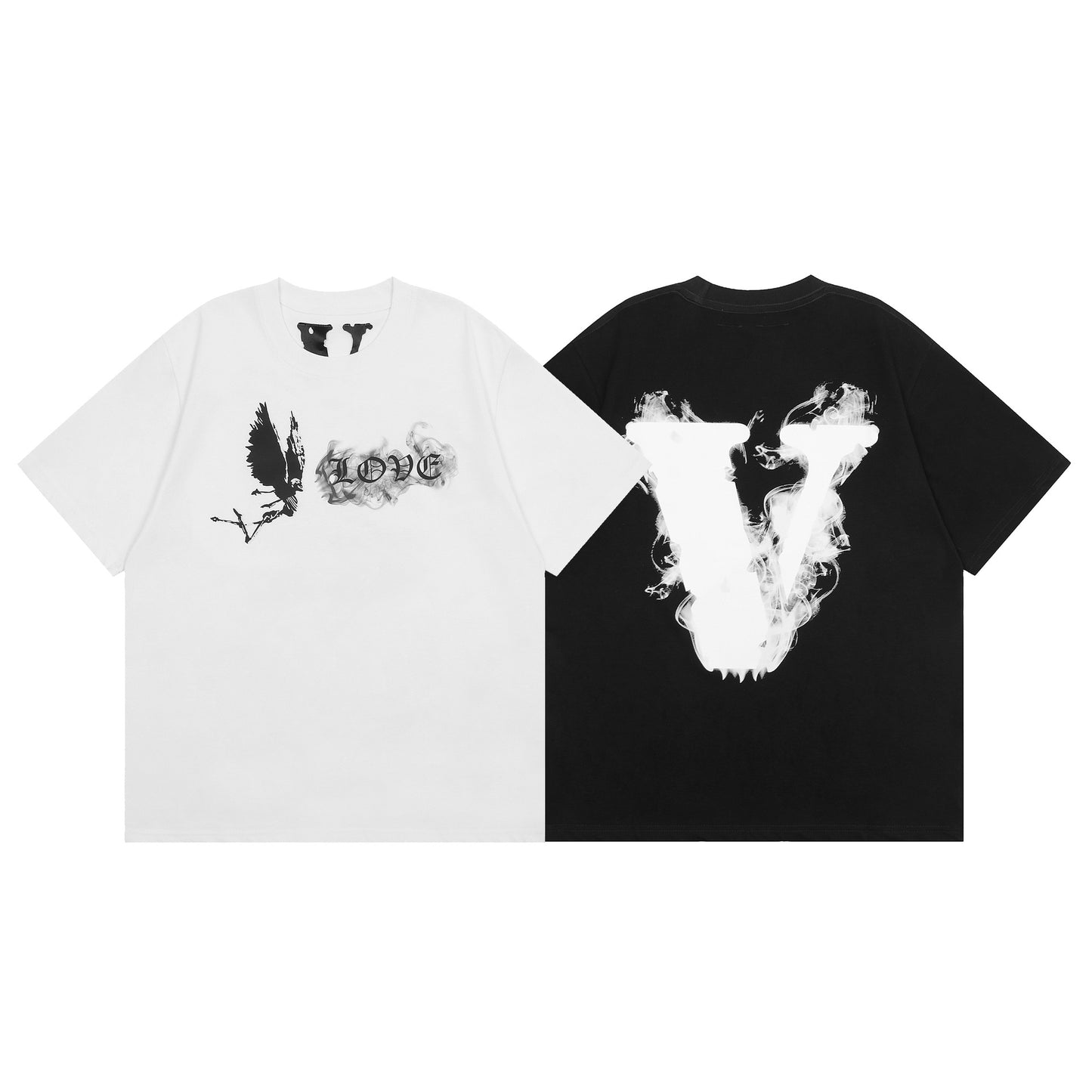 VLONE Black/White Cotton T-shirt