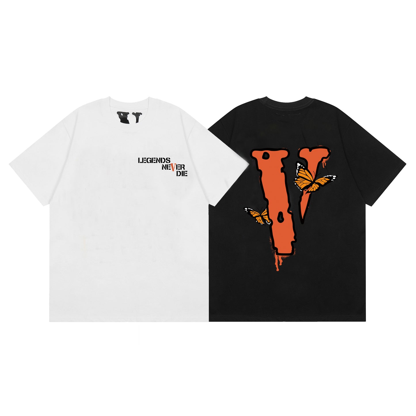 VLONE Black/White Cotton T-shirt