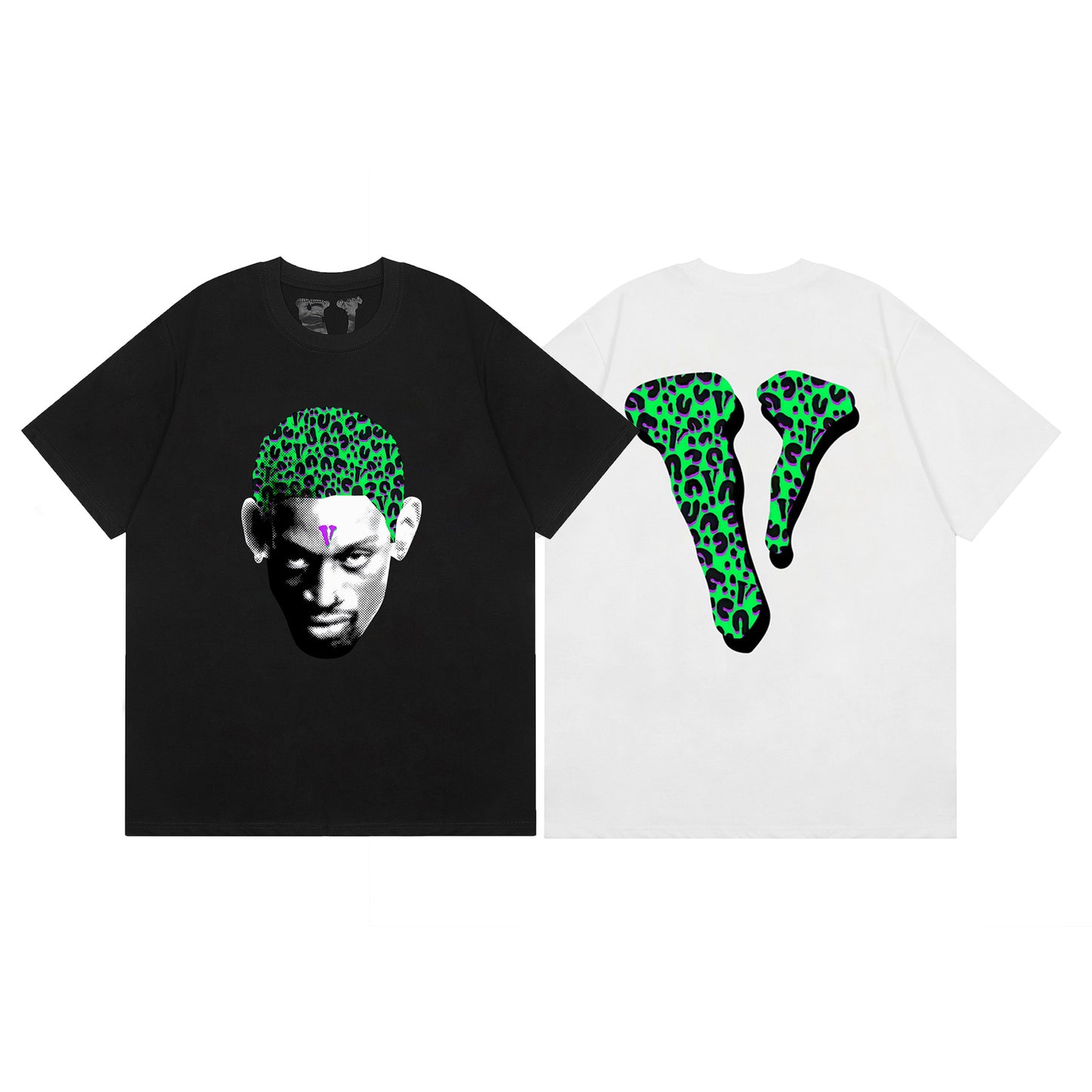 VLONE Black/White Cotton T-shirt