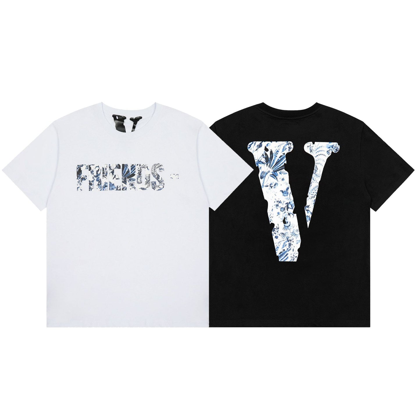 VLONE Black/White Cotton T-shirt