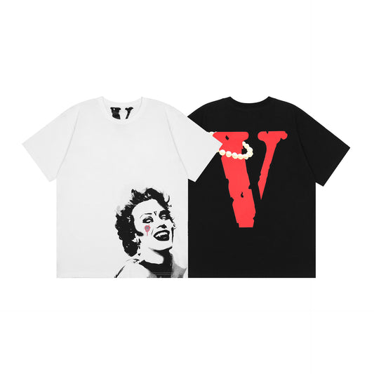 VLONE Black/White Cotton T-shirt
