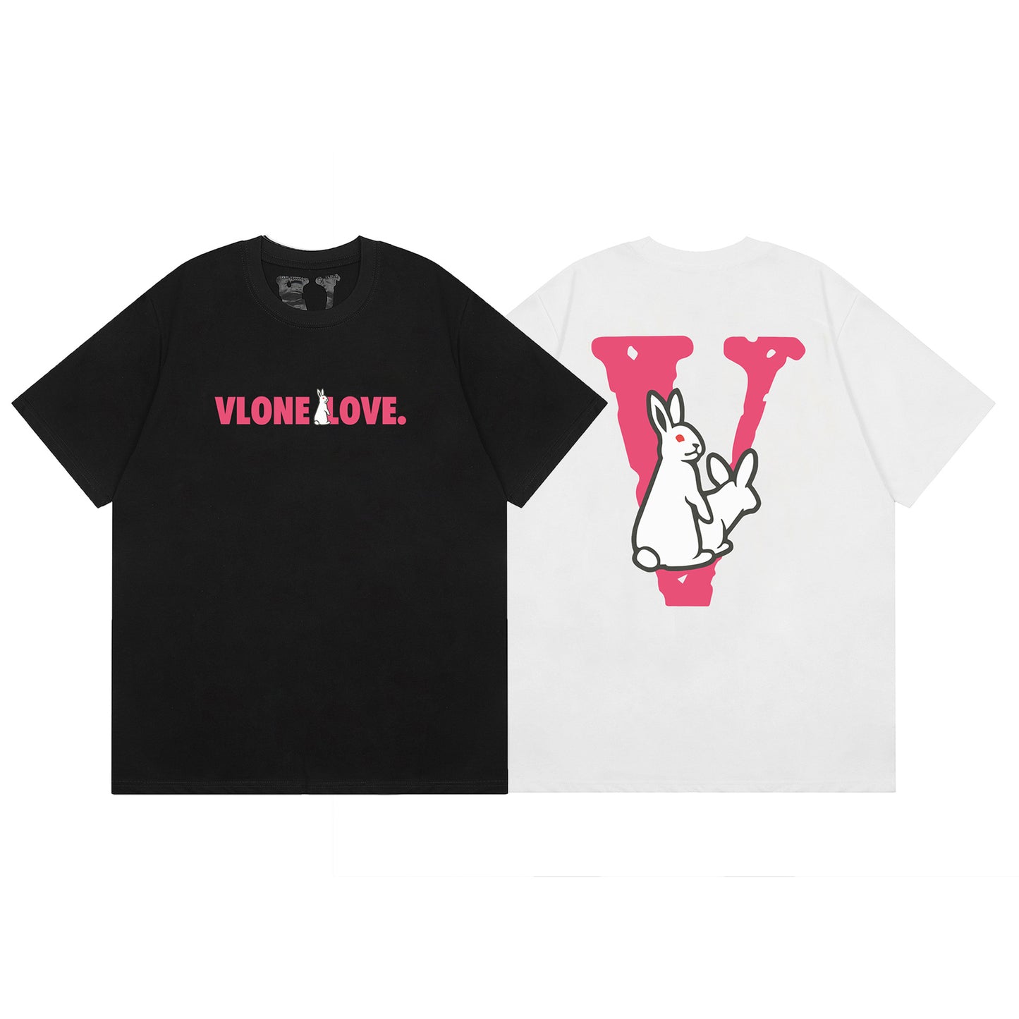 VLONE Black/White Cotton T-shirt
