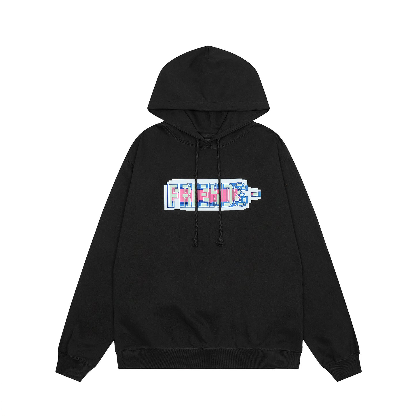 VLONE Black/White Cotton Hoodie