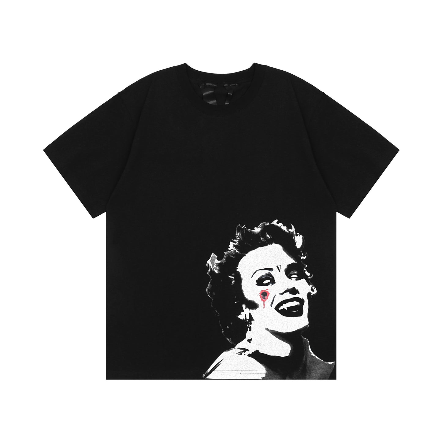 VLONE Black/White Cotton T-shirt