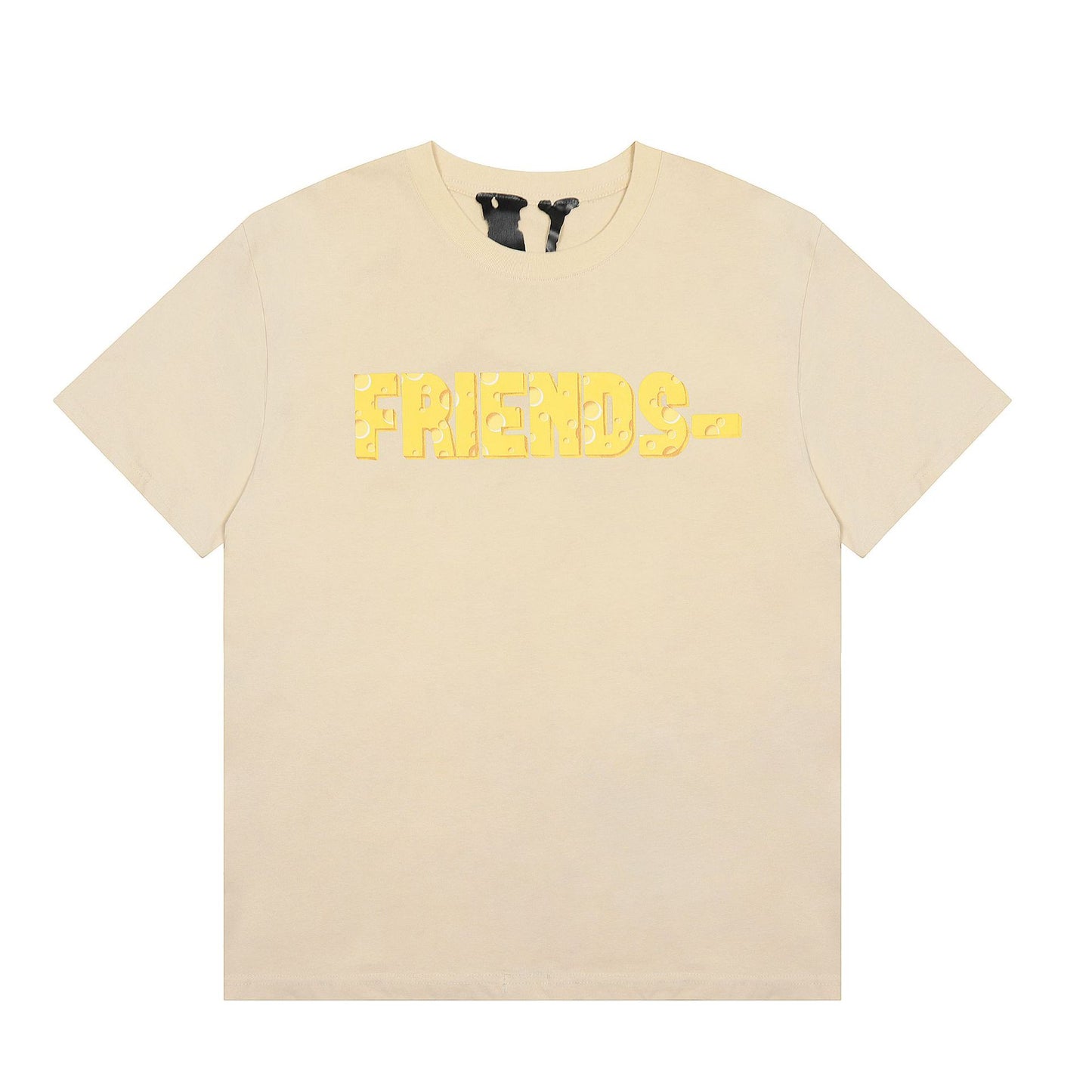 VLONE Black/Beige Cotton T-shirt