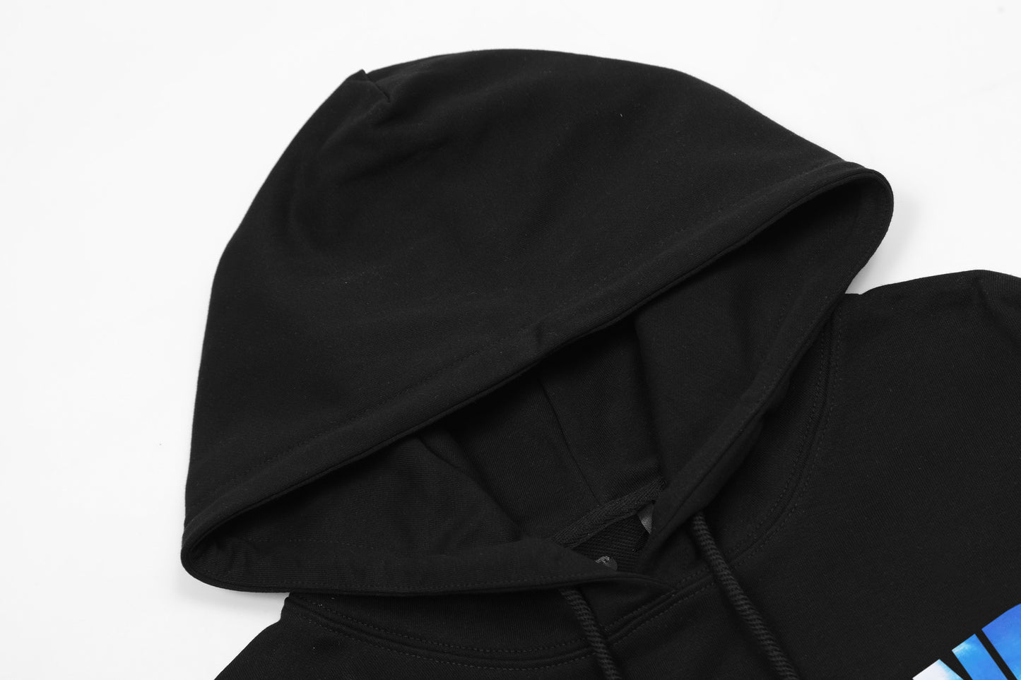 VLONE Black/White Cotton Hoodie