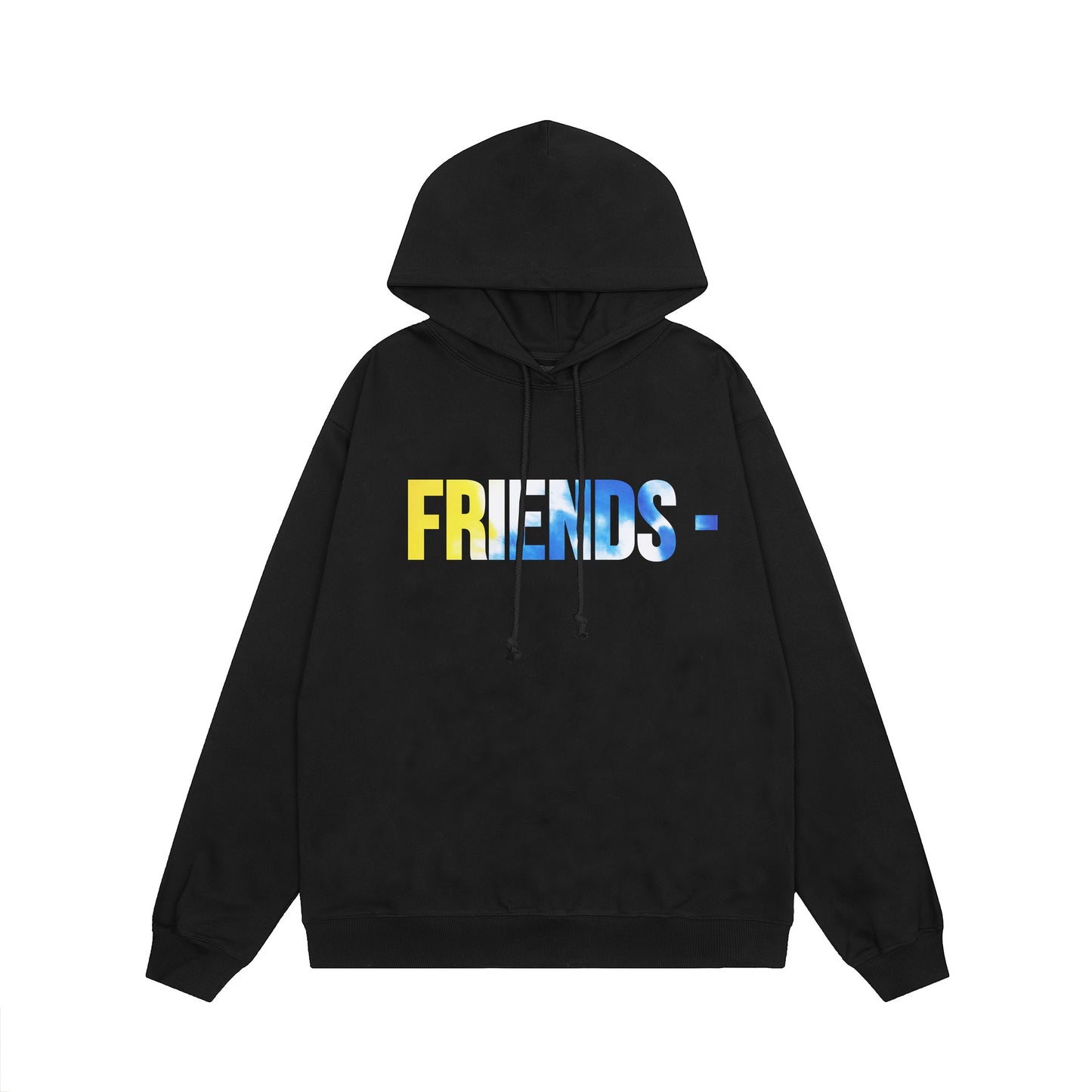VLONE Black/White Cotton Hoodie