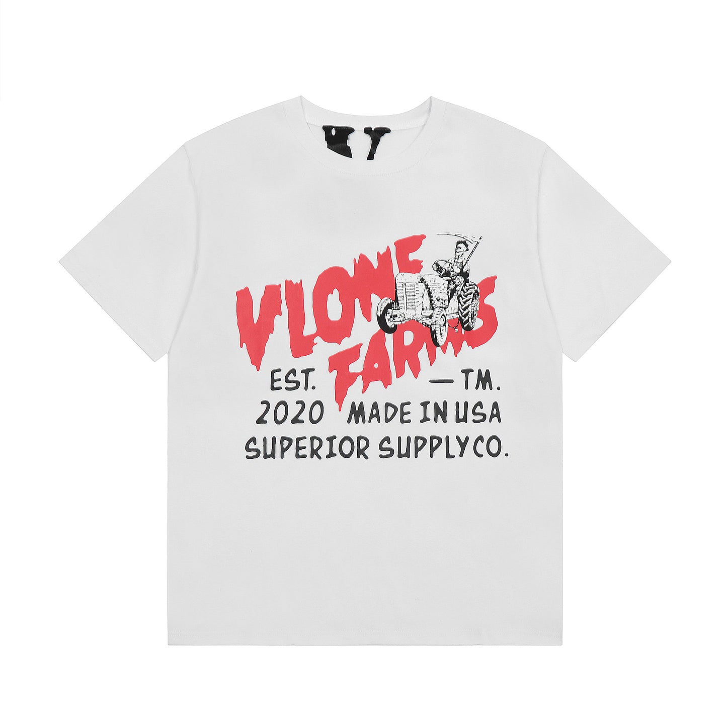 VLONE Black/White Cotton T-shirt