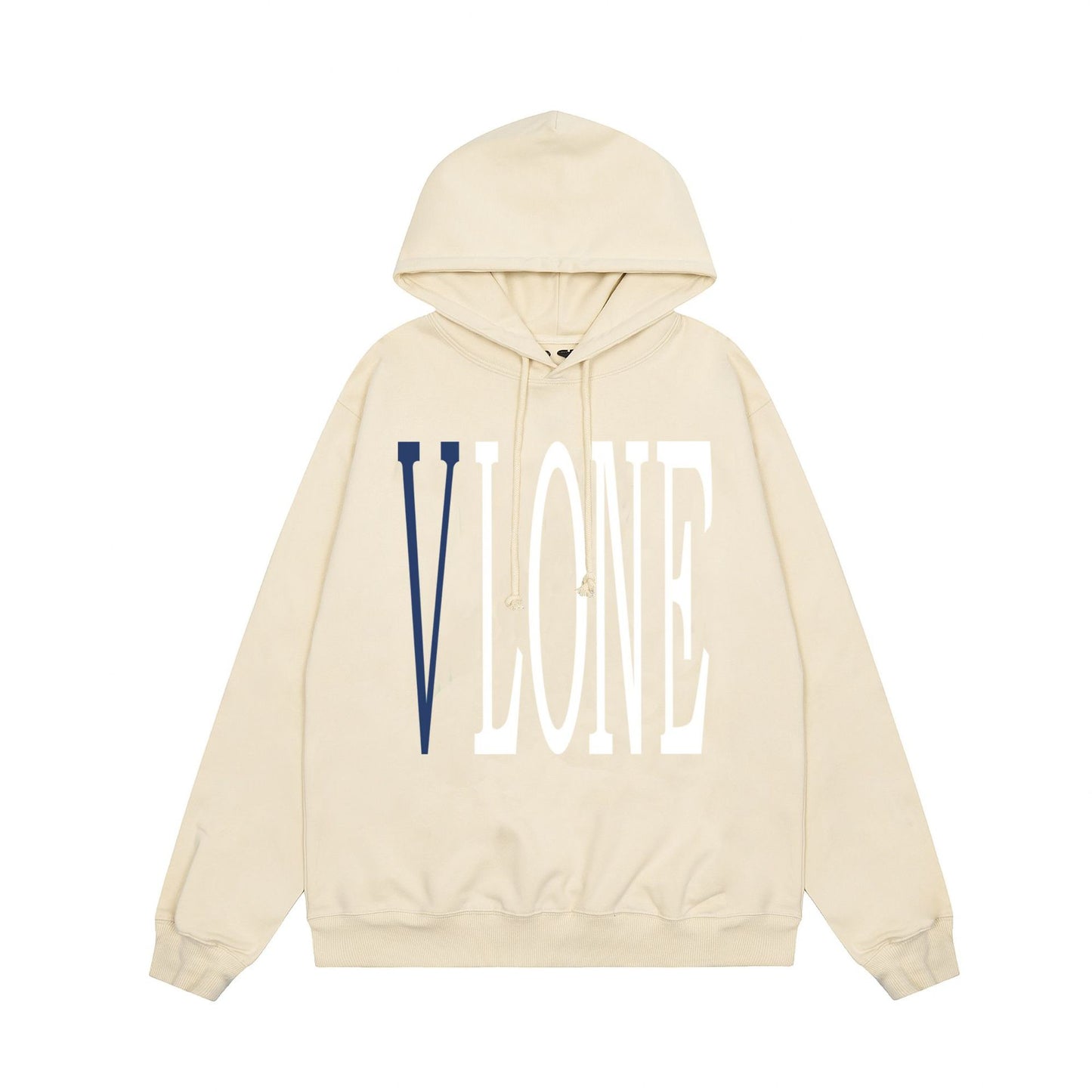 VLONE Beige Cotton Hoodie