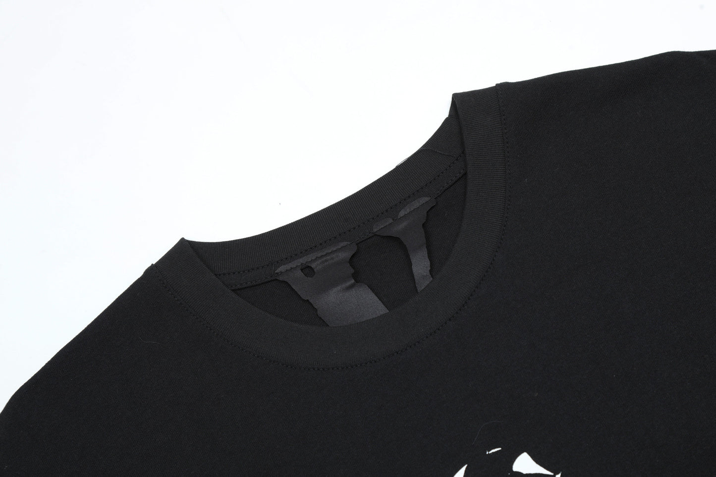 VLONE Rose Black Cotton T-shirt