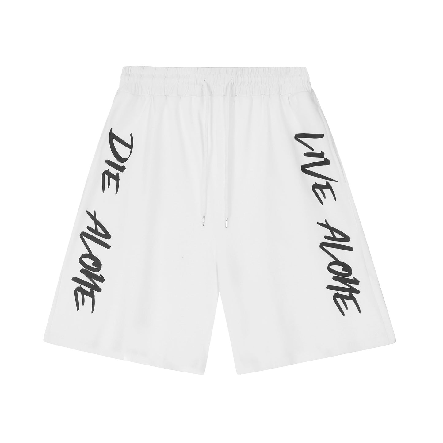 VLONE Black/White Cotton Shorts