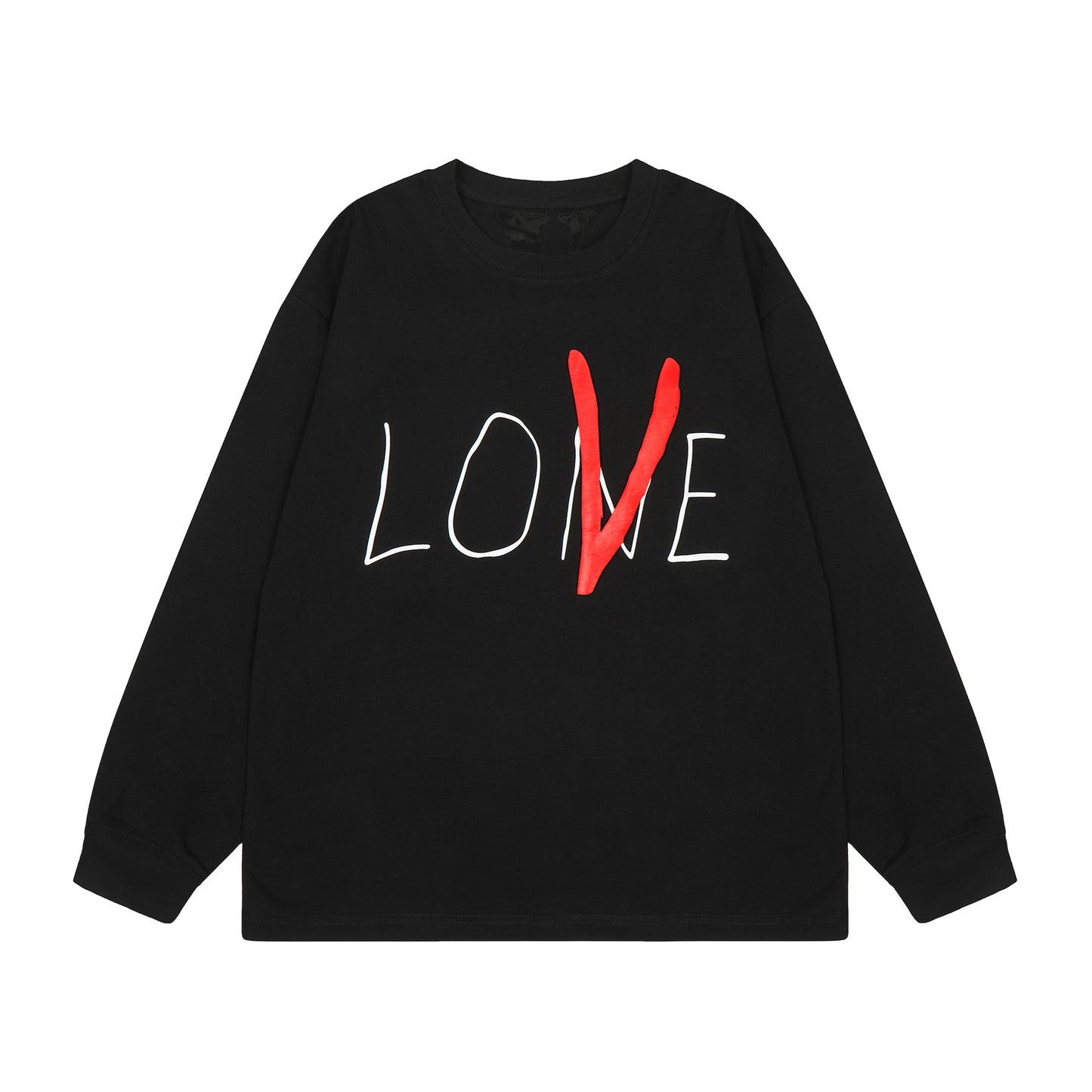 VLONE Black/White Cotton Sweatshirt