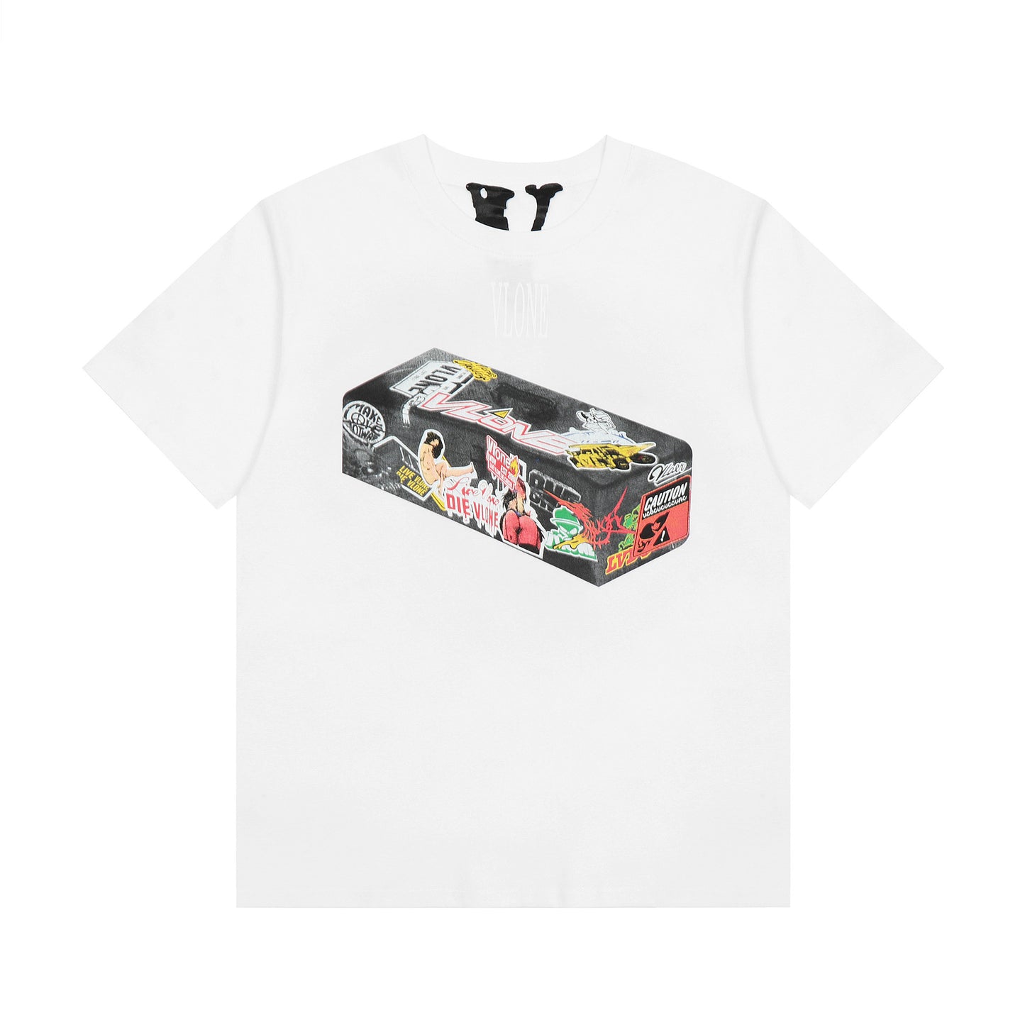 VLONE Black/White Cotton T-shirt