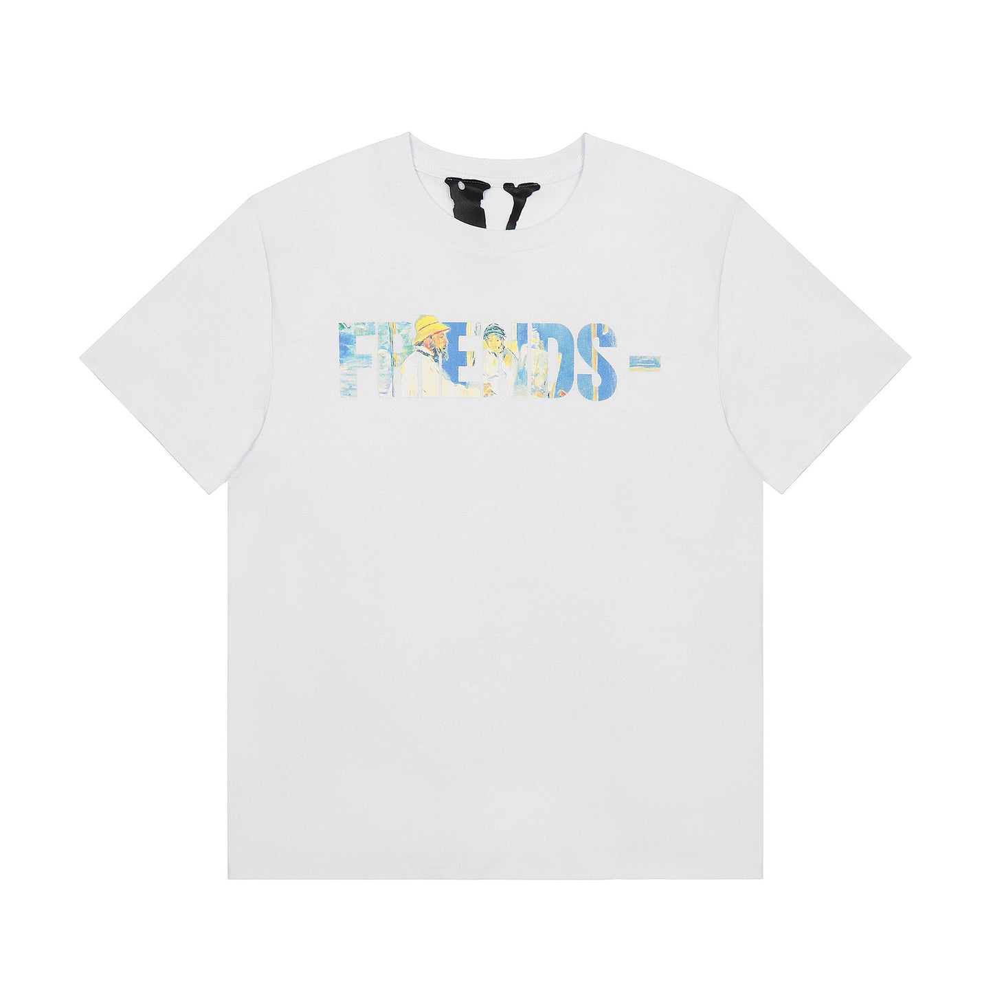 VLONE Black/White Cotton T-shirt