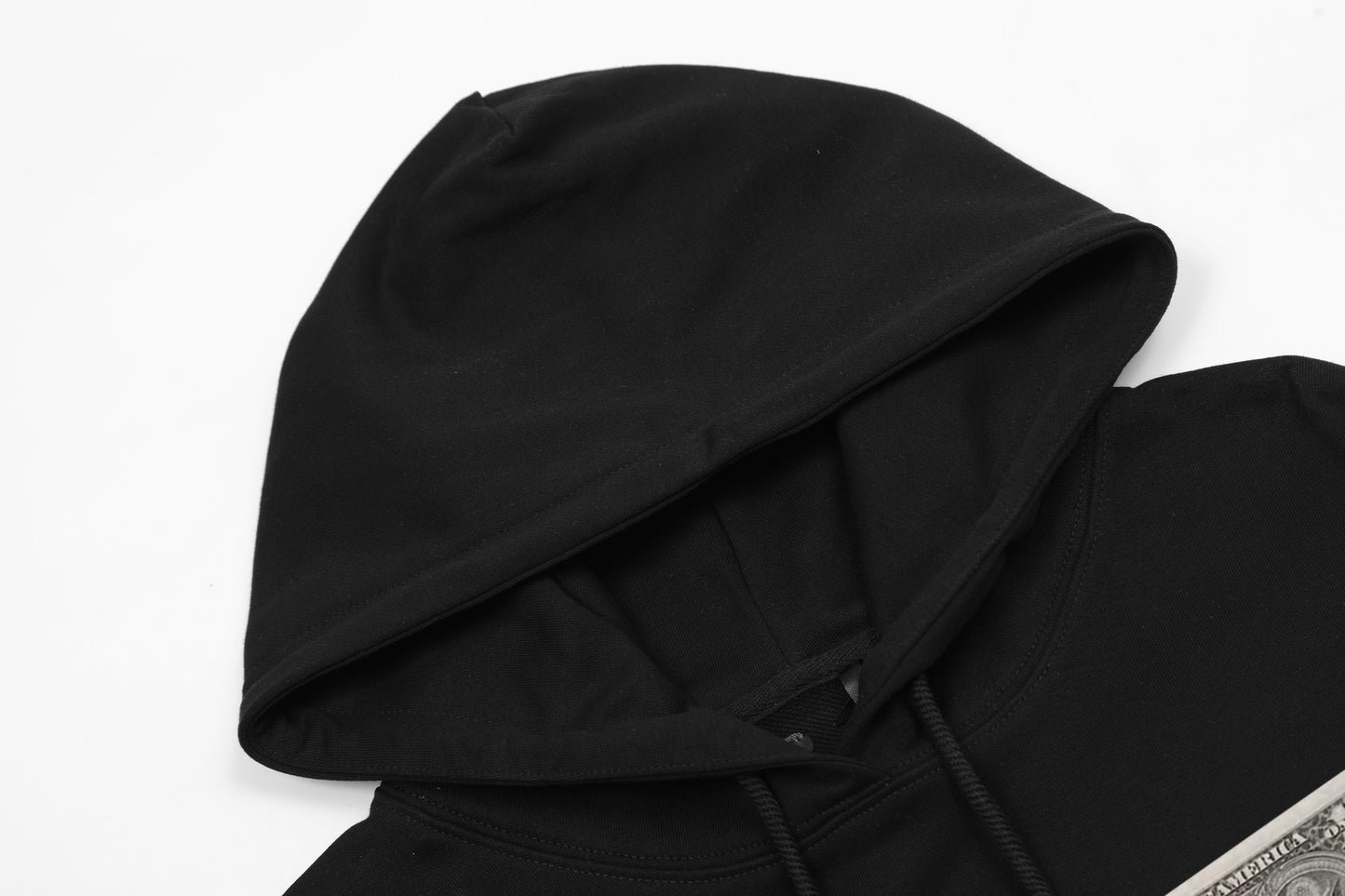 VLONE Black/White Cotton Hoodie