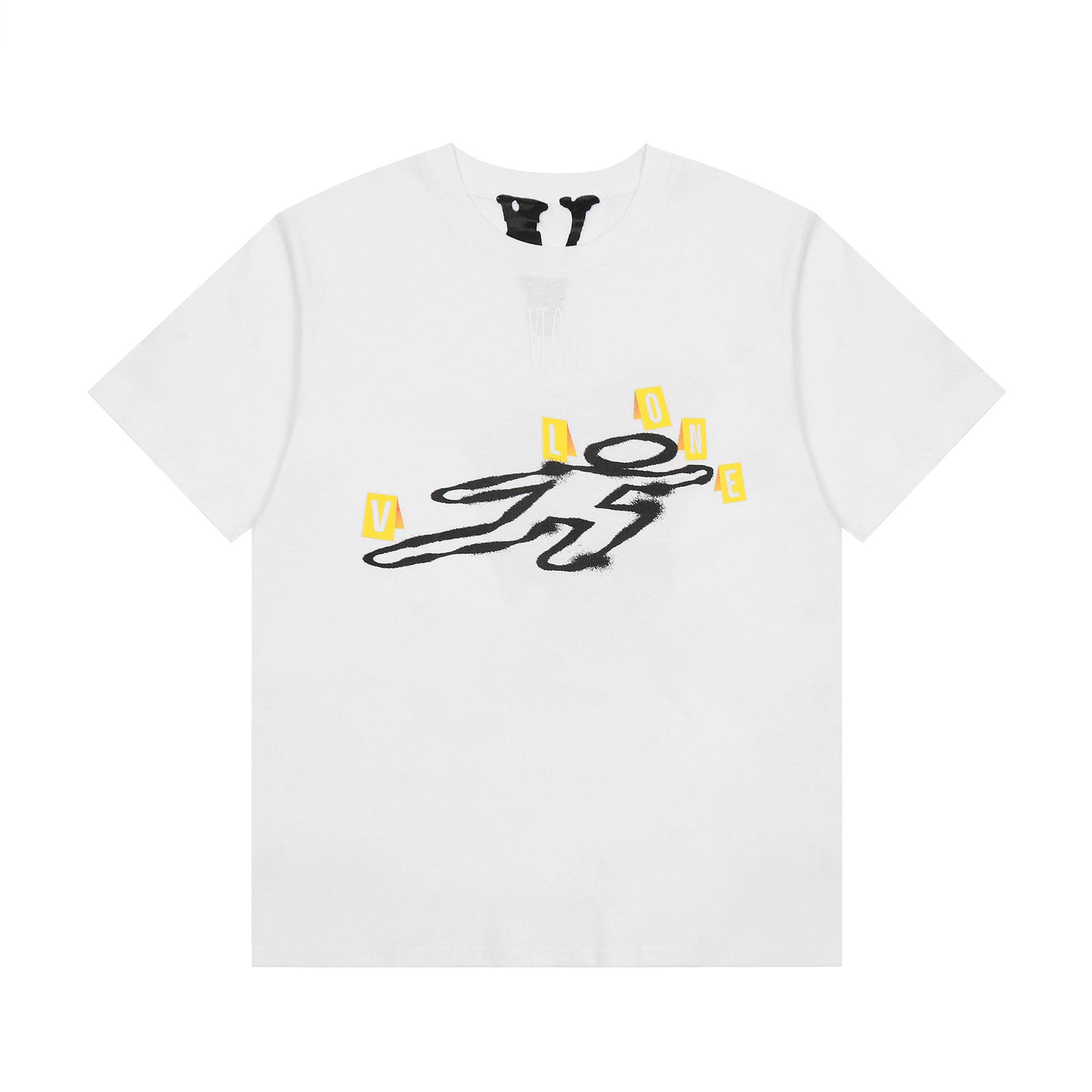 VLONE Black/White Cotton T-shirt