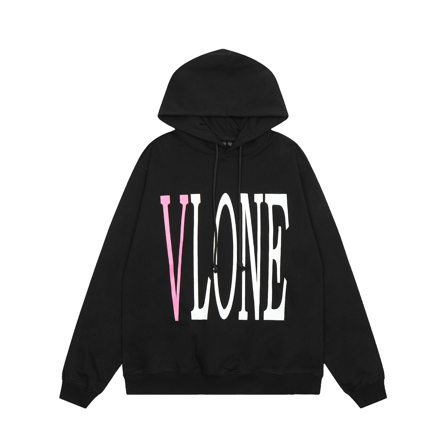 VLONE Black/White Cotton Hoodie
