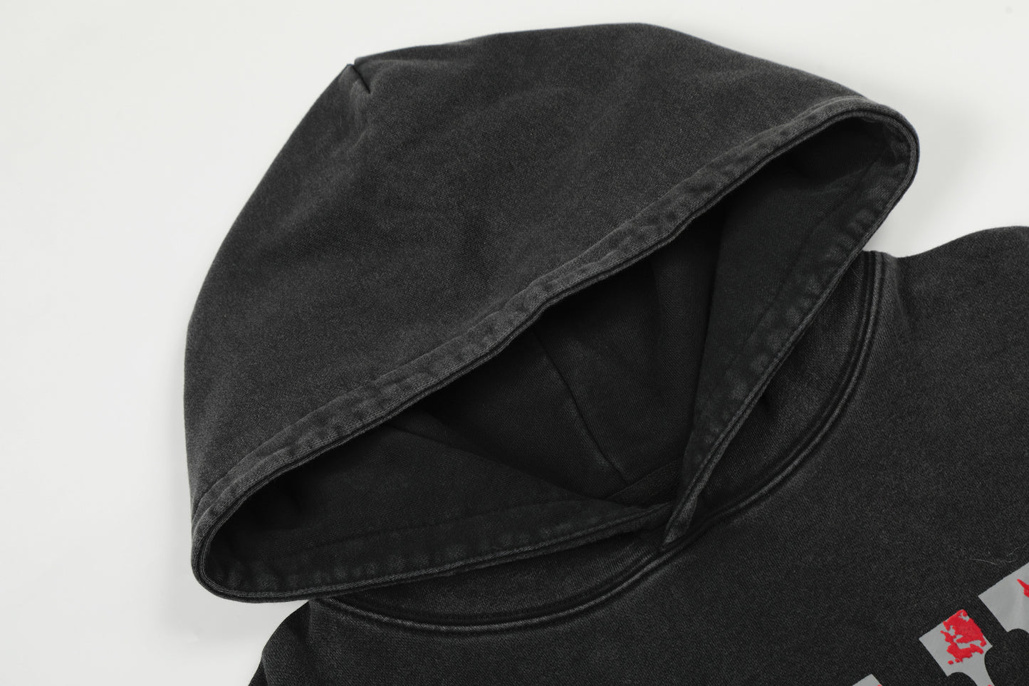 VLONE Black/Beige Cotton Hoodie