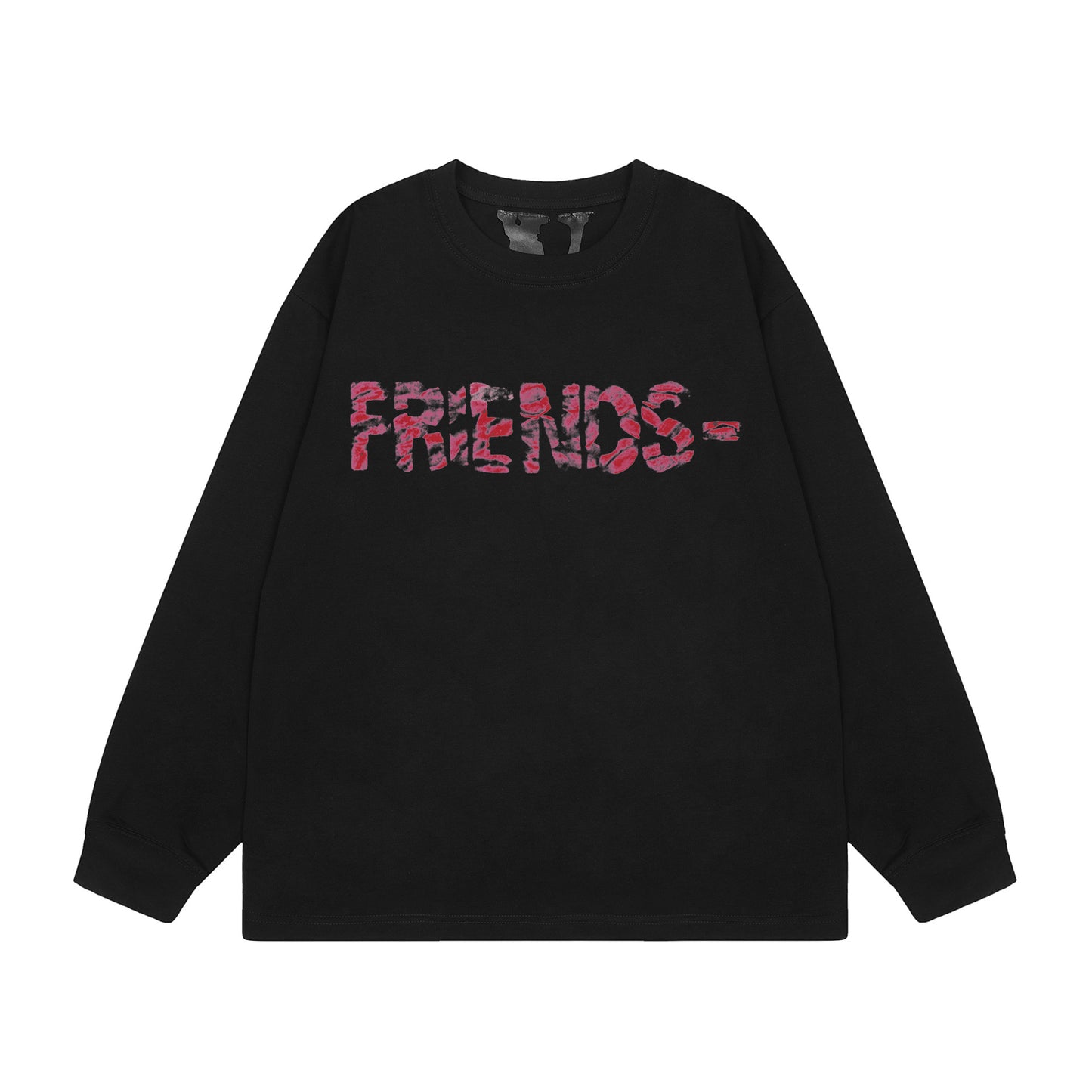 VLONE Black/White Cotton Sweatshirt