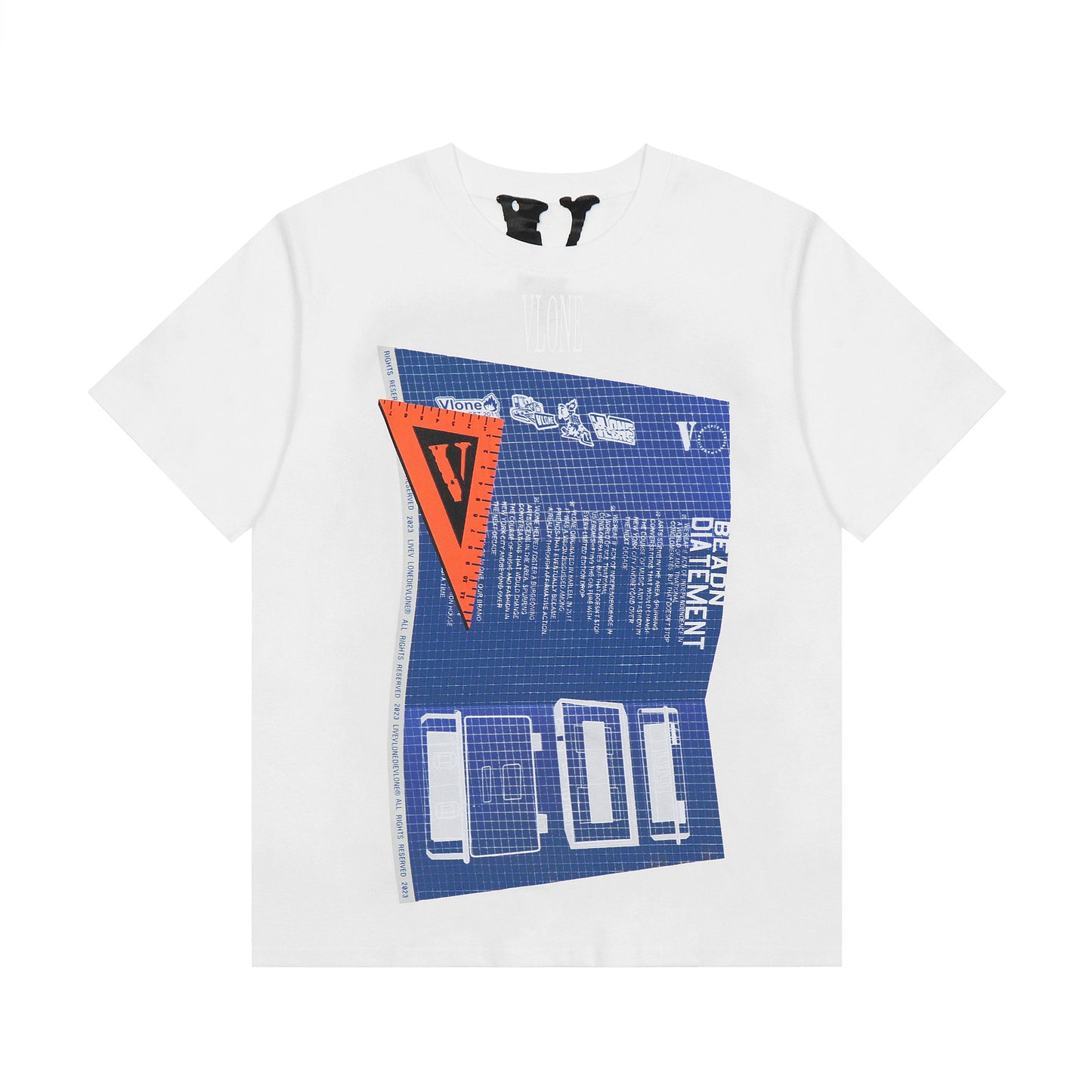 VLONE White Cotton T-shirt