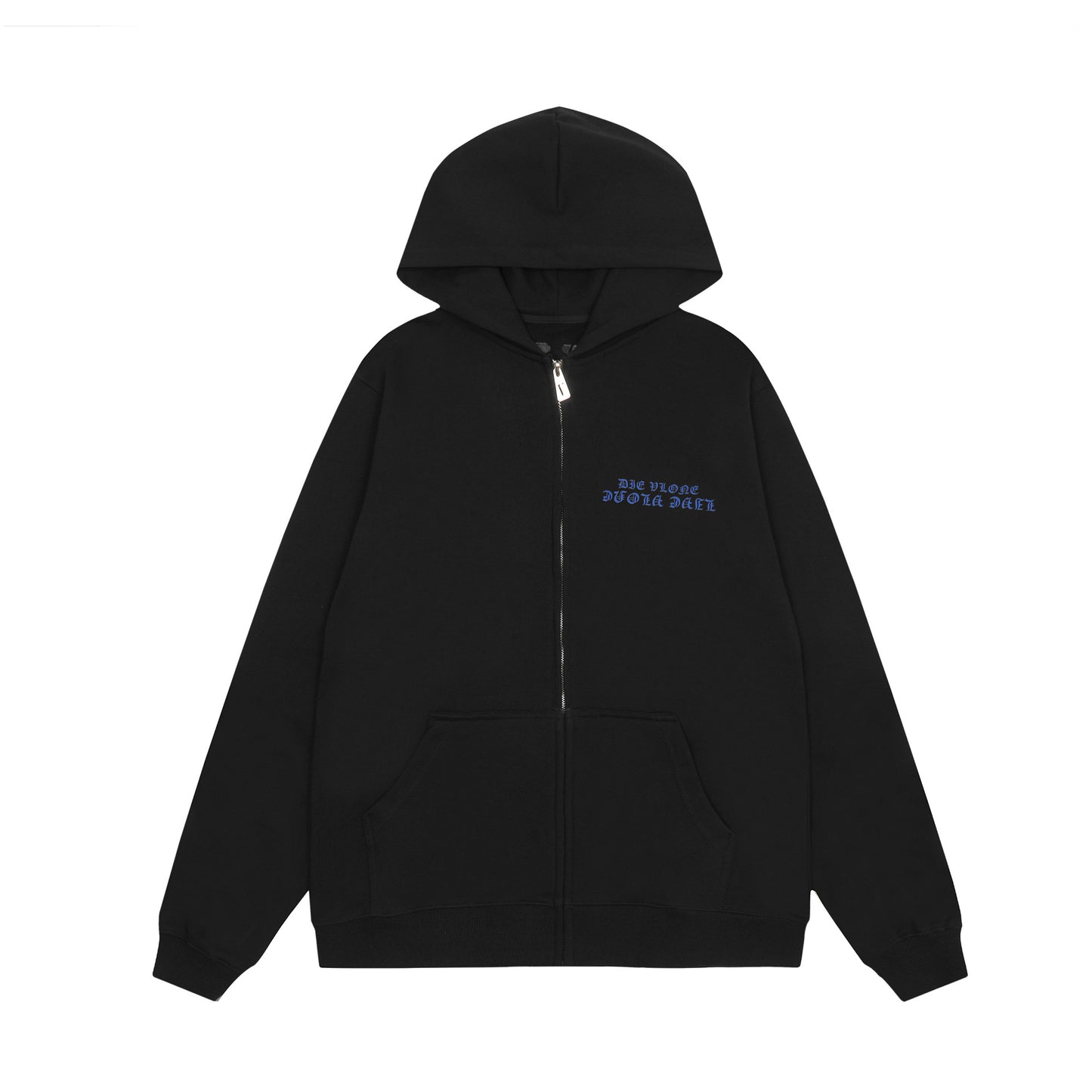 VLONE Black Cotton Hooded Jacket