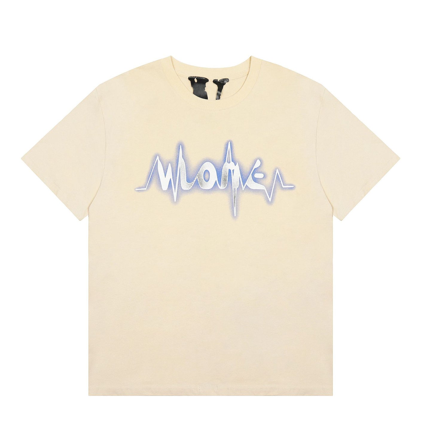VLONE Black/Beige Cotton T-shirt