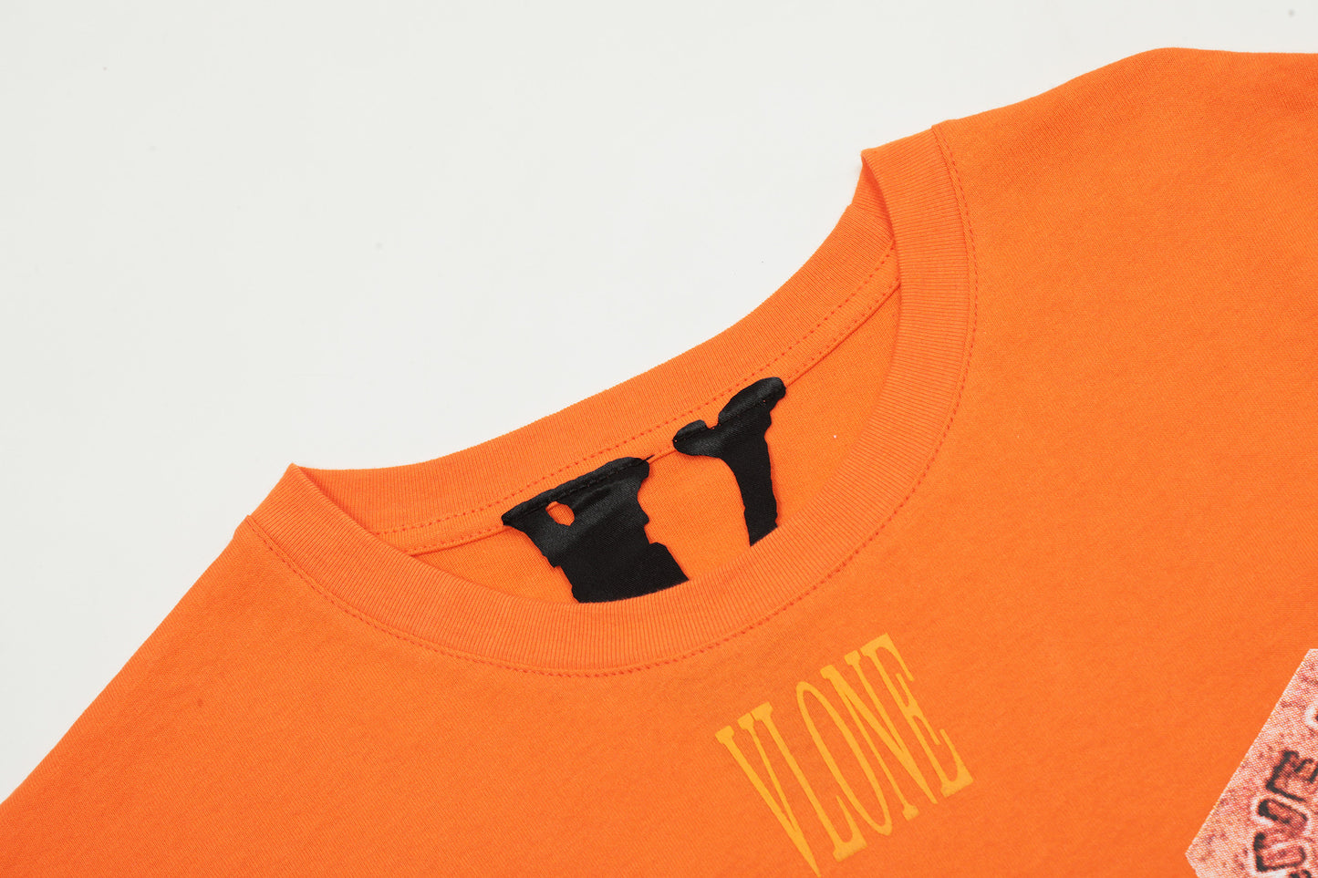 VLONE Orange Cotton T-shirt