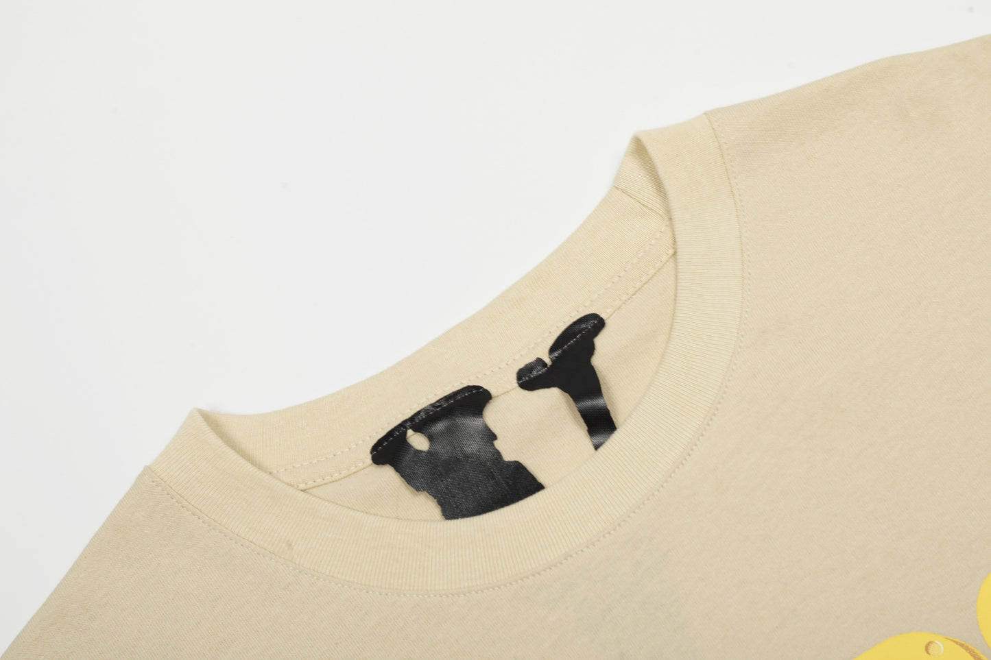 VLONE Black/Beige Cotton T-shirt