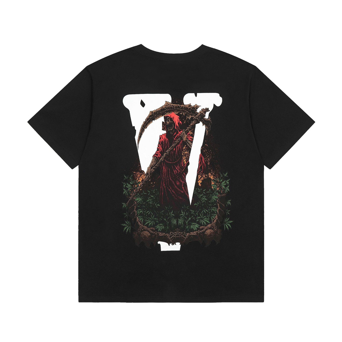 VLONE Black/White Cotton T-shirt