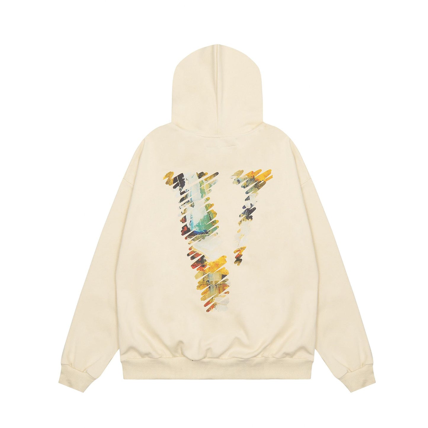 VLONE Beige Cotton Hoodie