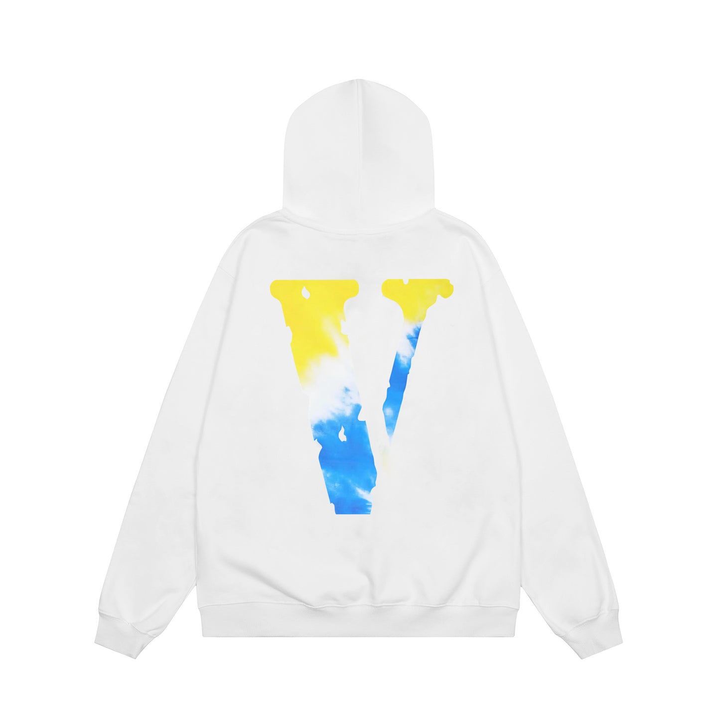 VLONE Black/White Cotton Hoodie