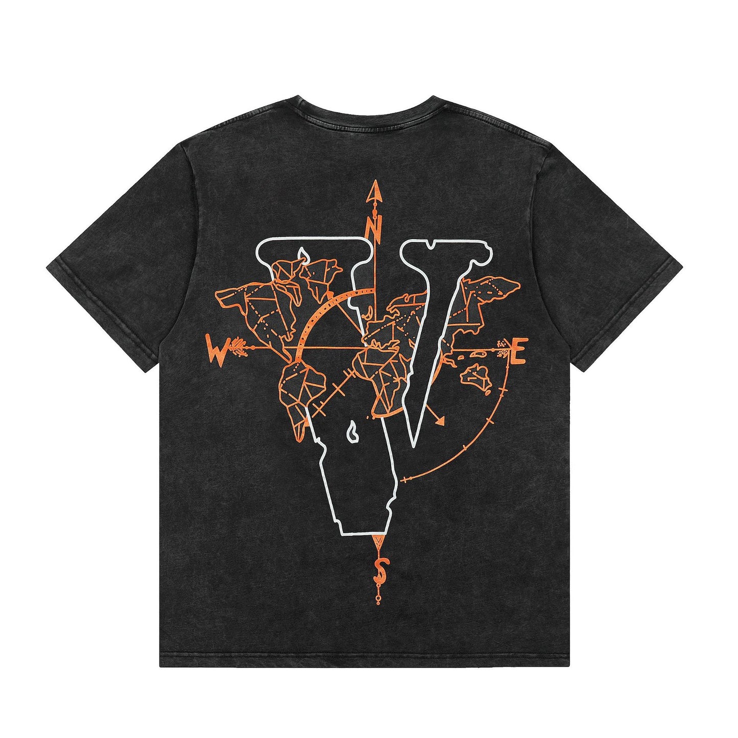 VLONE Black/Beige Cotton T-shirt