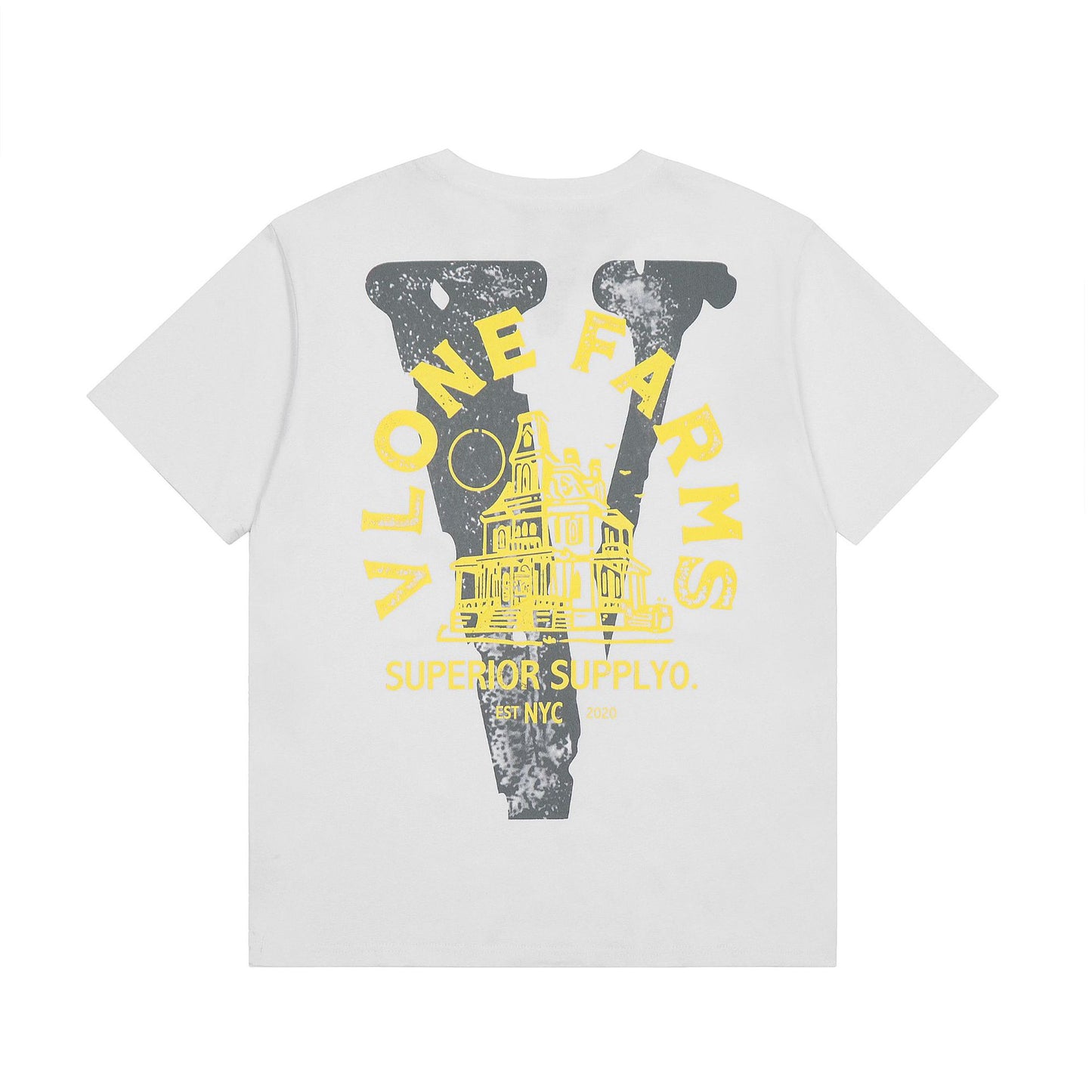 VLONE Black/White Cotton T-shirt