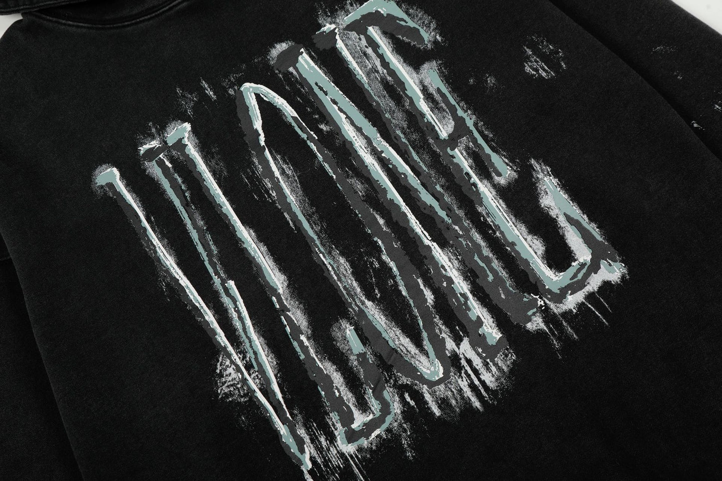 VLONE Black/Beige Cotton Hoodie