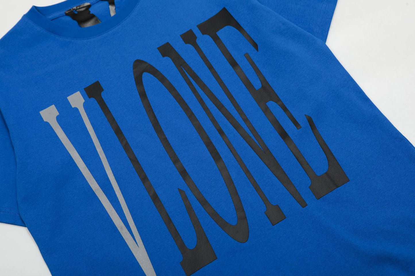 VLONE Blue Cotton T-shirt